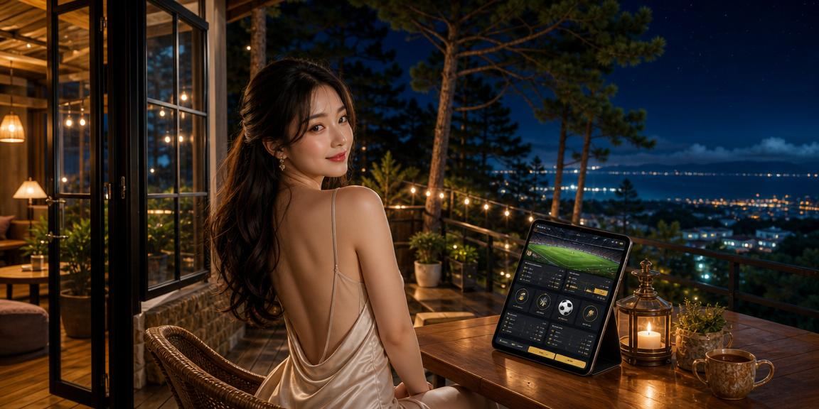 Người dùng tại Đà Lạt ngồi quán cà phê xem hướng dẫn đăng ký cá cược thể thao trên laptop